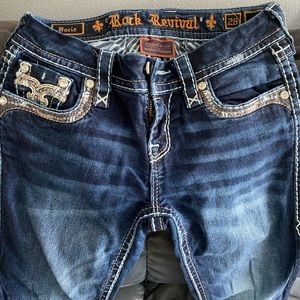 Brand new only worn twice, nice fit rock revivals